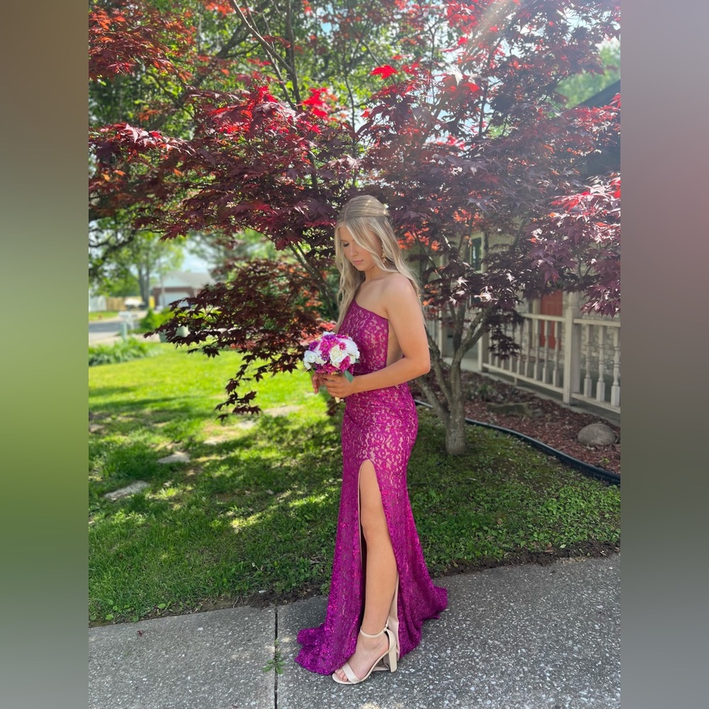 Jovani prom dress, worn 3 hours bought brand new it’s in perfect condition. - Picture 3 of 3
